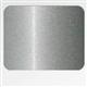 SMOKERS POST WALL MOUNT 24" THICK GAUGE WITH SILVER METALLIC FINISH